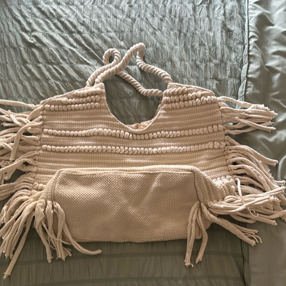Cotton beach bag